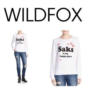 NWT WILDFOX “SAKS is my happy place”